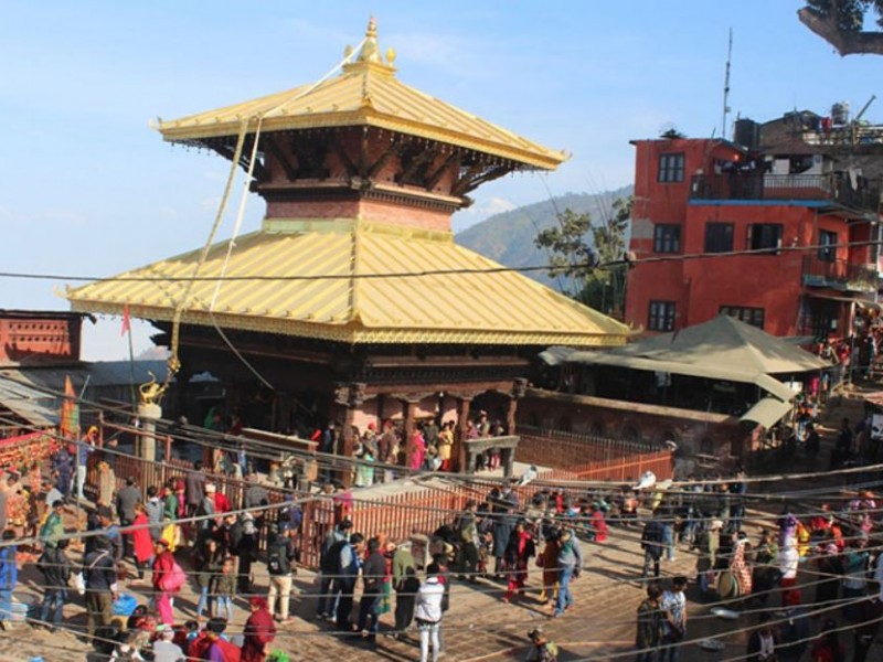 मनकामना मन्दिर परिसरमा हेल्थडेक्स